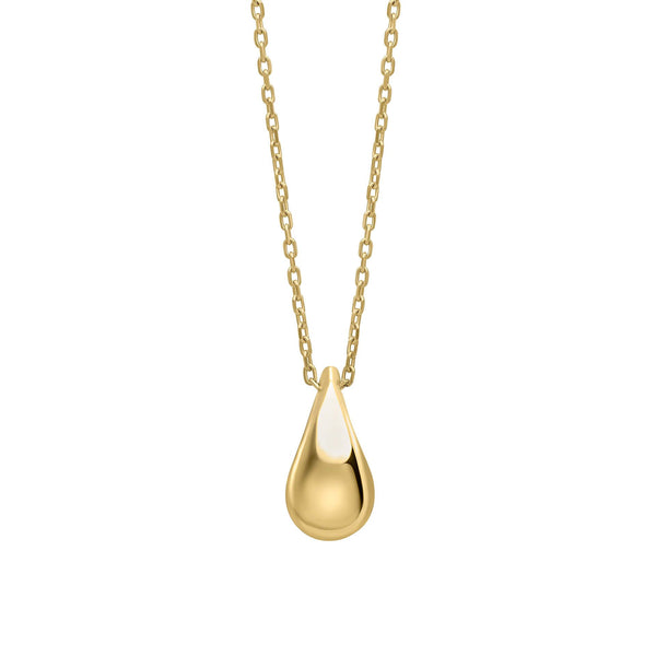 9ct Gold Pear Drop Pendant