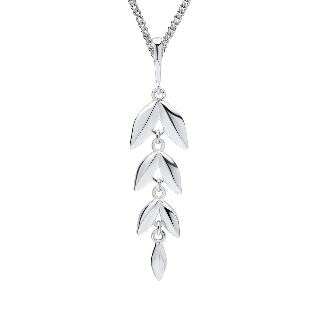 Silver Leaf Pendant