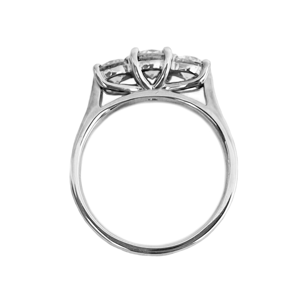 Platinum Diamond Trilogy Ring