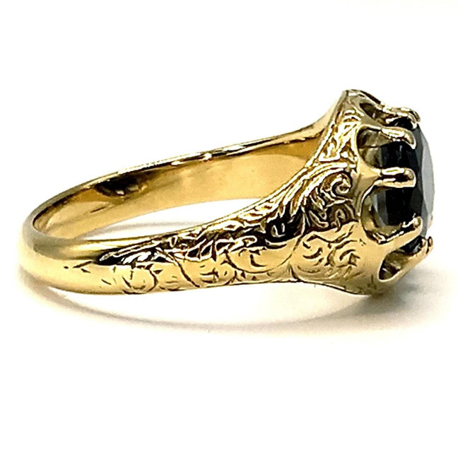 Vintage Old-Australian Sapphire Ring