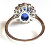 Pre-owned Sapphire & Diamond Ring