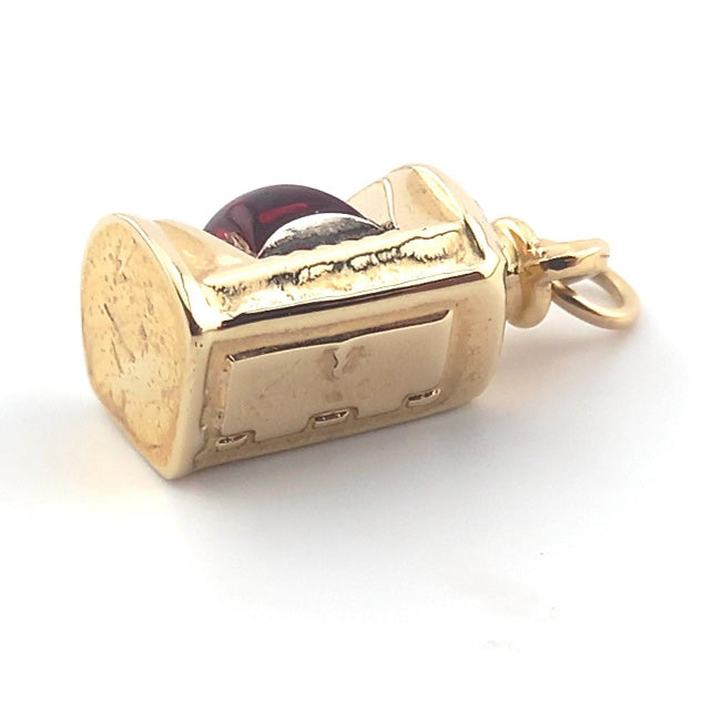 Vintage 9ct Gold Lantern Charm