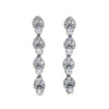 Vintage Diamond Drop Earrings