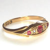 Antique Garnet & Diamond Ring