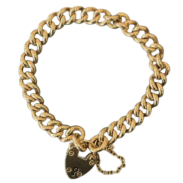 Pre-owned 9ct Gold Charm Bracelet