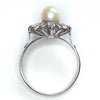 Pre-owned Pearl & Diamond Ring