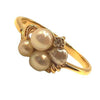 Pre-owned Pearl & Diamond Ring