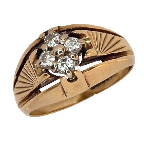 Pre-owned 9ct Gold Diamond Ring
