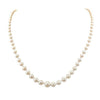 Vintage 20-Inch Graduated Cultured Pearl Necklace