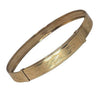 Pre-owned 9ct Gold Expandable Baby Bangle