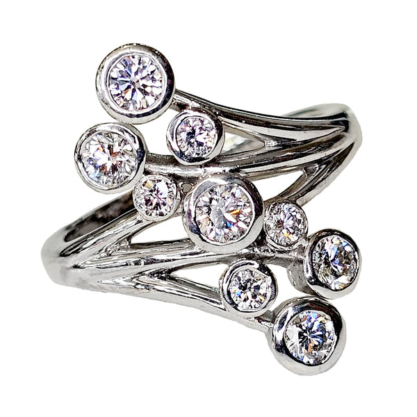 Pre-Owned 18ct White Gold Diamond Ring