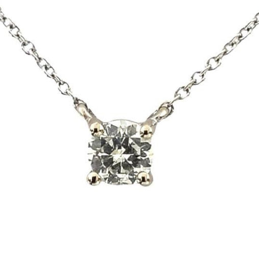 Pre-owned Platinum Diamond Necklace