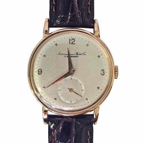 Pre-Owned 18ct Gold IWC Mechanical Watch