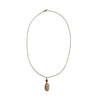 Pre-owned 18ct Gold Opal & Fire Opal Necklace
