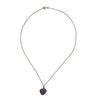 Vintage Amethyst & Seed Pearl Necklace
