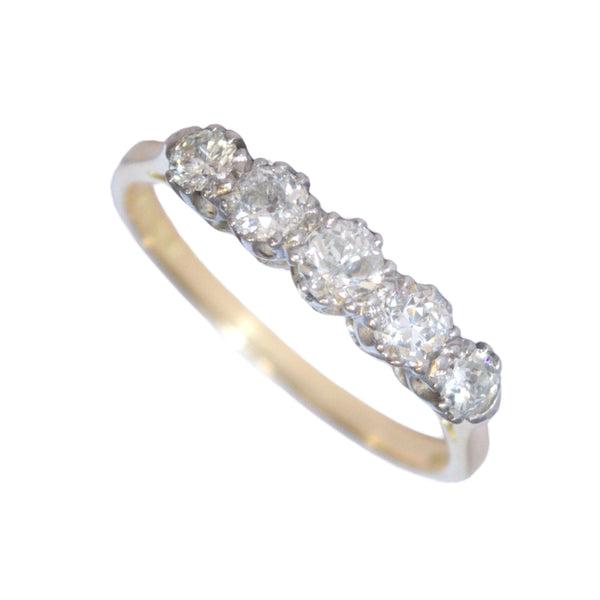 Vintage 18ct Gold Diamond Ring
