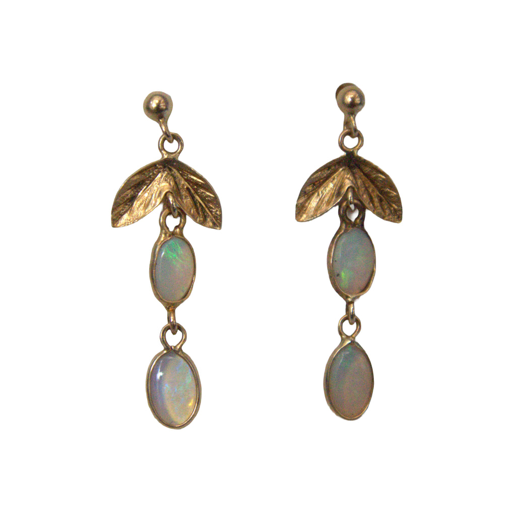 Pre-Owned Opal Drop Earrings
