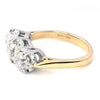 Pre-owned 18ct Gold Diamond Trilogy Ring