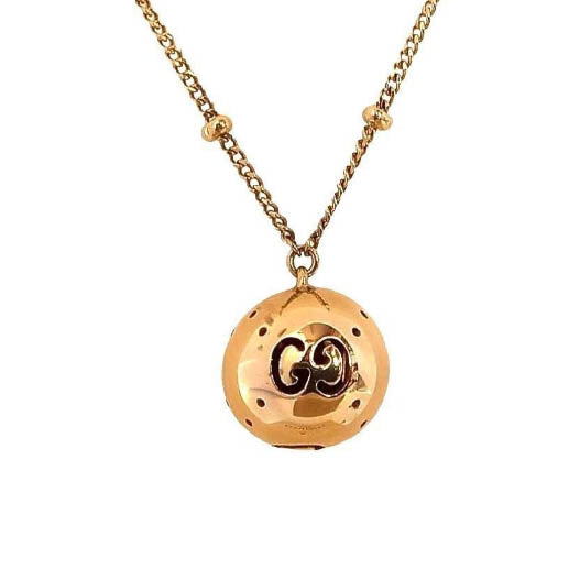 Pre-owned 18ct Gold Gucci Necklace