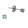 Pre-owned Platinum 0.33ct Diamond Stud Earrings