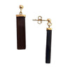 Pre-owned 9ct Gold Smokey Quartz Earrings