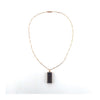 Pre-owned 9ct Gold Smokey Quartz Necklace