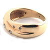 Pre-owned 18ct Gold Diamond Crossover Ring