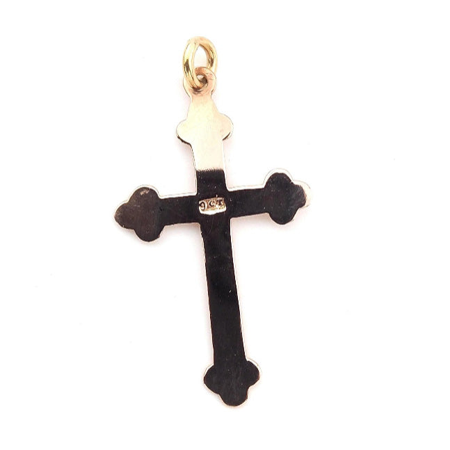 Vintage Engraved Pattern Cross