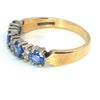 Pre-owned 9ct Gold Sapphire & Diamond Ring