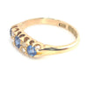 Antique 18ct Gold Sapphire & Diamond Ring
