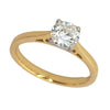 Pre-owned 18ct Gold 0.63ct Diamond Solitaire Ring