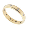 Pre-owned 18ct Gold Diamond Band Ring