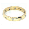 Pre-owned 18ct Gold Diamond Band Ring