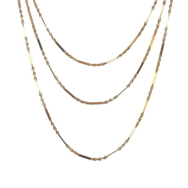 Vintage 57 Inch Guard Chain