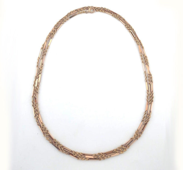 Vintage 57 Inch Guard Chain