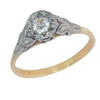 Vintage Diamond Solitaire Ring