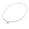 Pre-owned 18ct White-Gold Diamond Necklace