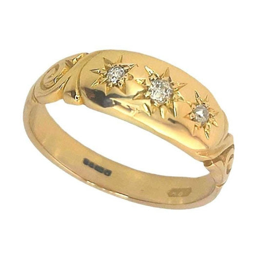 Vintage 18ct Gold Diamond Ring