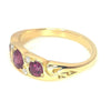Vintage 18ct Gold Ruby & Diamond Ring