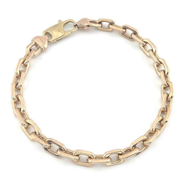 Pre-owned 9ct Gold 9.5 Inch Bracelet