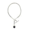 Vintage Silver Pocketwatch Chain with Swivel Fob