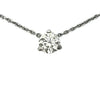Pre-owned Diamond Soliatire Necklace