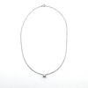 Pre-owned Diamond Soliatire Necklace