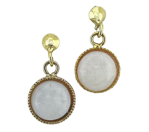 Pre-owned 9ct Gold Opal Earrings