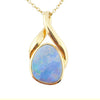 Pre-owned 14ct Gold Pendant on a 9ct Gold Chain
