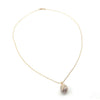 Pre-owned 14ct Gold Diamond Pendnat on a 9ct Gold Chain